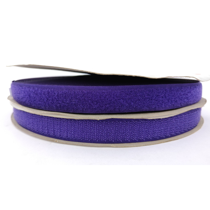 Липучка 2 см кольорова фіолет