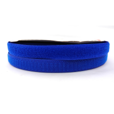 Липучка 2 см кольорова синя