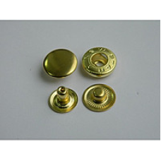 Кнопка альфа 12.5 мм No54 NEW-STAR золота