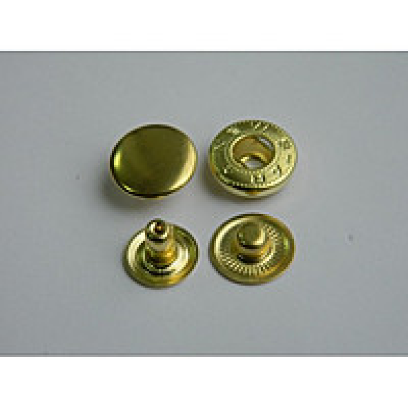Кнопка альфа 12.5 мм No54 NEW-STAR золота