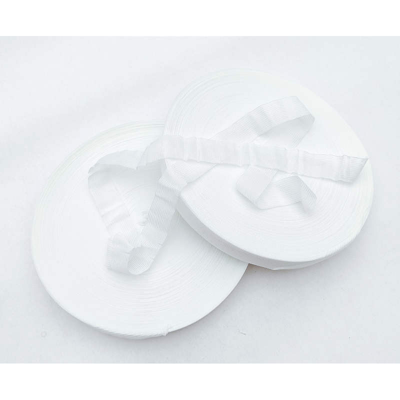 Тасьма окантувальна (лямівка) 18 мм біла