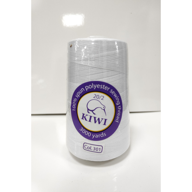 Нитка 20\2   Kiwi. біла