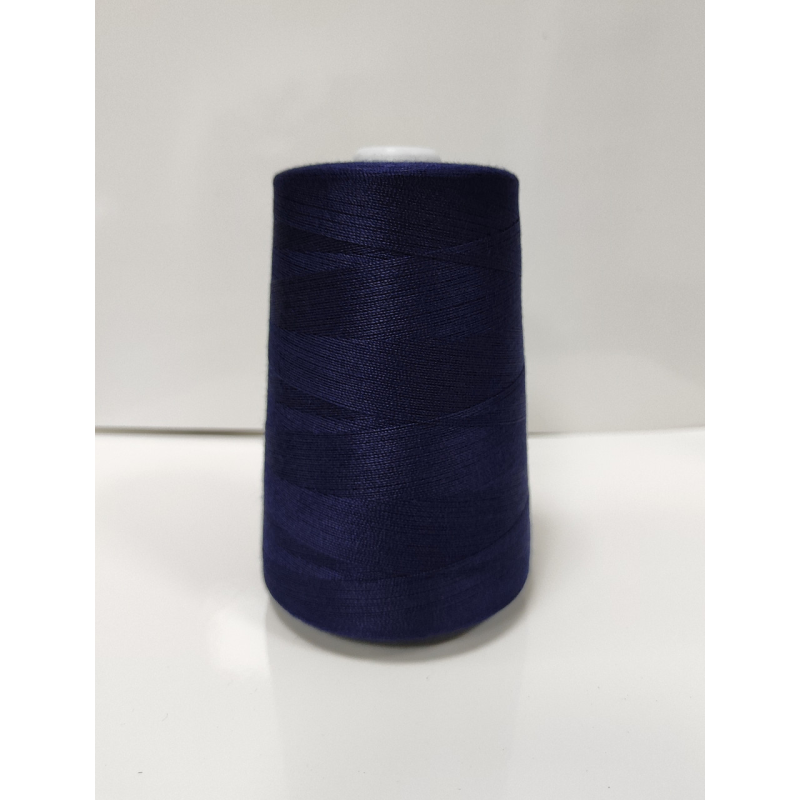 Нитка 20\2   Kiwi. 322 темно-синя