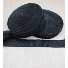 Резинка поясна 6 см чорна