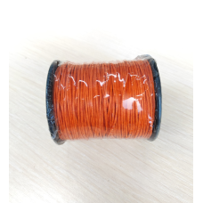 Вощений  шнур хб помаранчевий