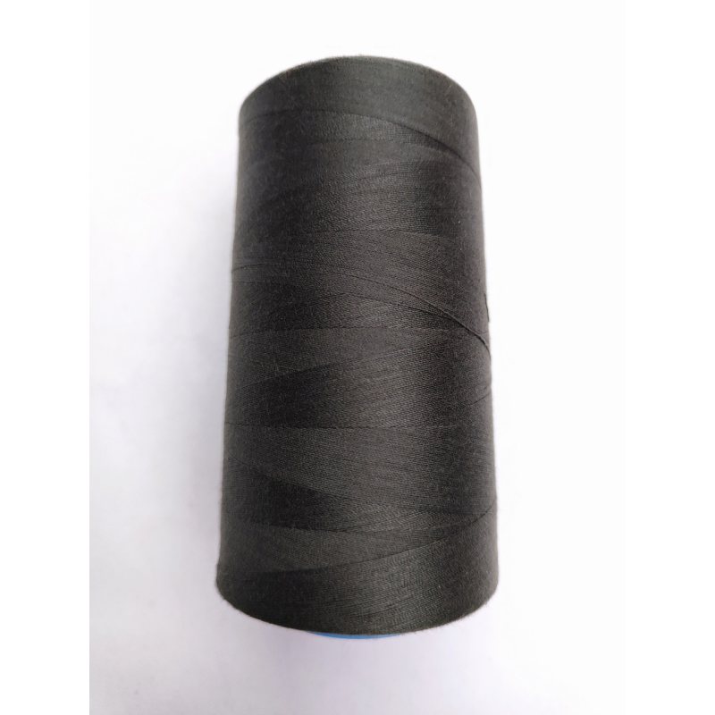 Нитка 40 . 777  колір 048 темно-сіре хакі