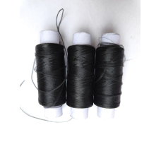 Нитка оверлочна текстурованна чорна