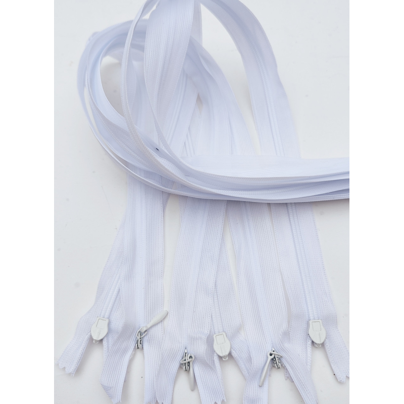 Потаємна блискавка 60 см біла