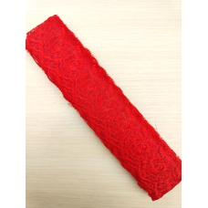 Мереживо. BR 4 см червона