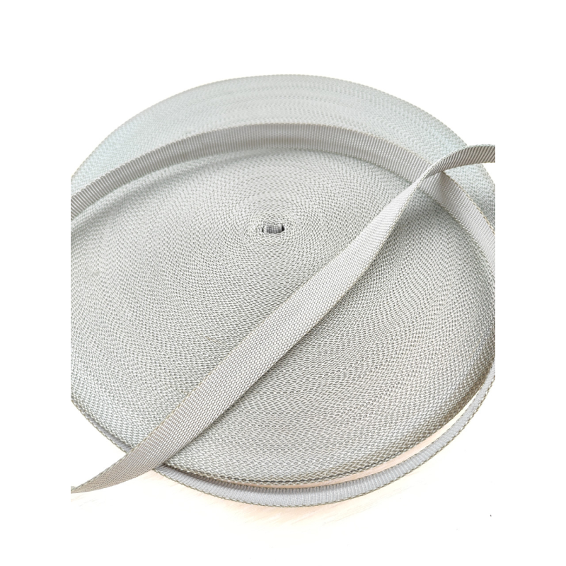 Тасьма 1.5 см сіра