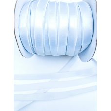 Резинка для бюстгальтера 1,5 см біла