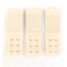 Застібки на тканині 2 подовжувач бежева