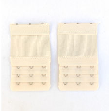 Застібка на тканині 3 подовжувач бежева