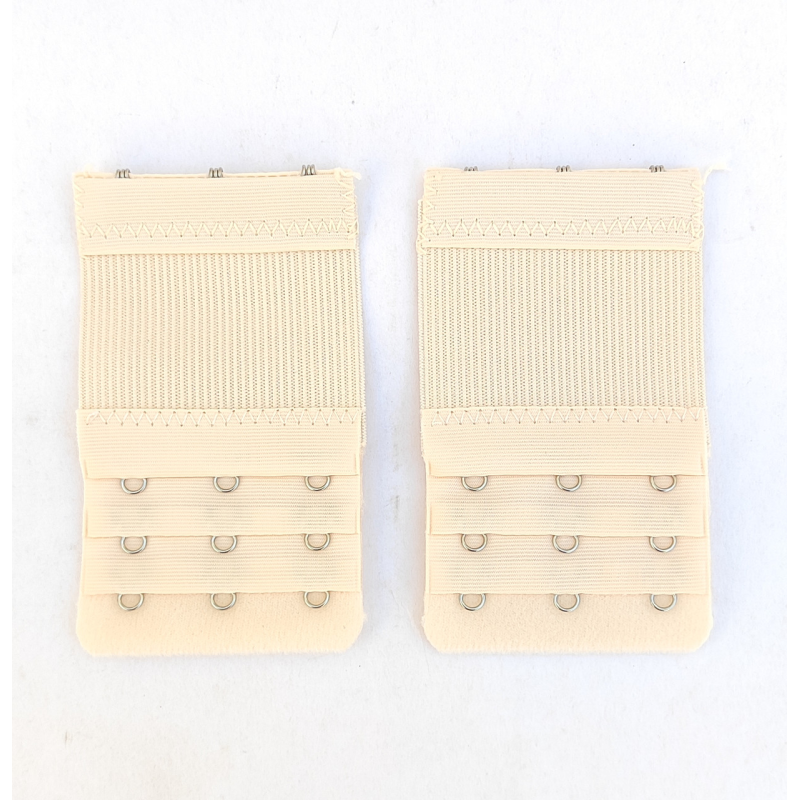 Застібка на тканині 3 подовжувач бежева