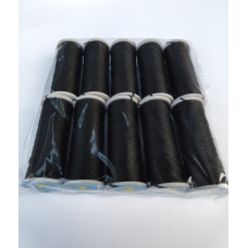 Нитка взуттєва , 375 чорна 10 шт