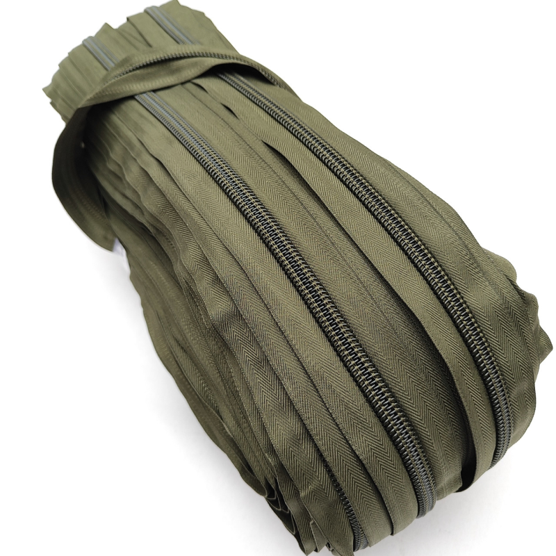 Рулонна блискавка типу “Спіраль“ Т-10 хакі