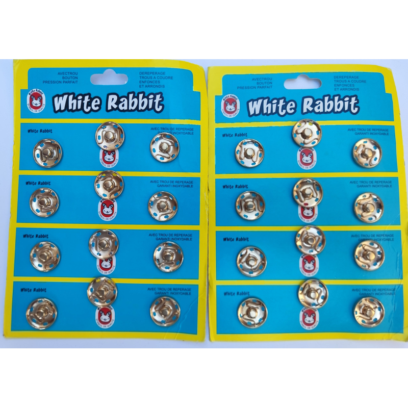 Кнопка пришивна 19 мм золото