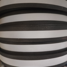 Світловідбивна стрічка 24 мм чорна