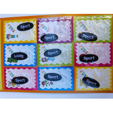 Нашивки термоклейові sport