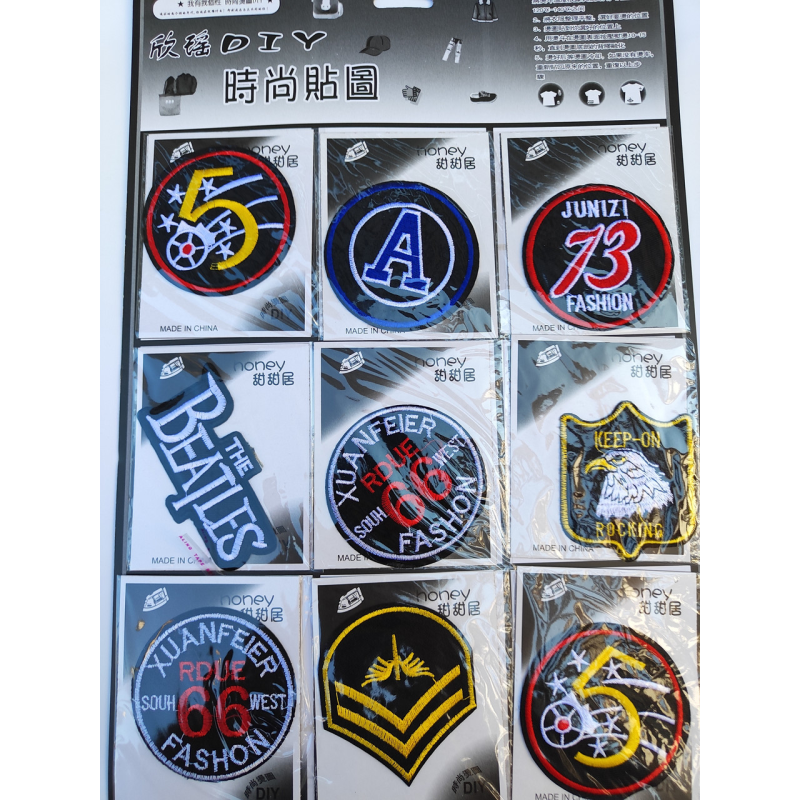 Нашивки термоклейові