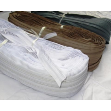 Рулонна блискавка типу “Спіраль“ Т-5 (200я.), цв і біла