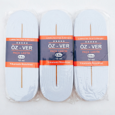 Резинка для одягу , OZ-VER 3 см біла