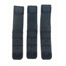 Застібки на тканині 1 подовжувач чорний