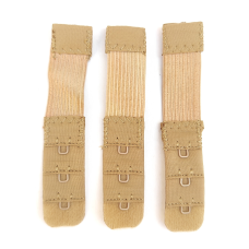 Застібки на тканині 1 подовжувач бежевий