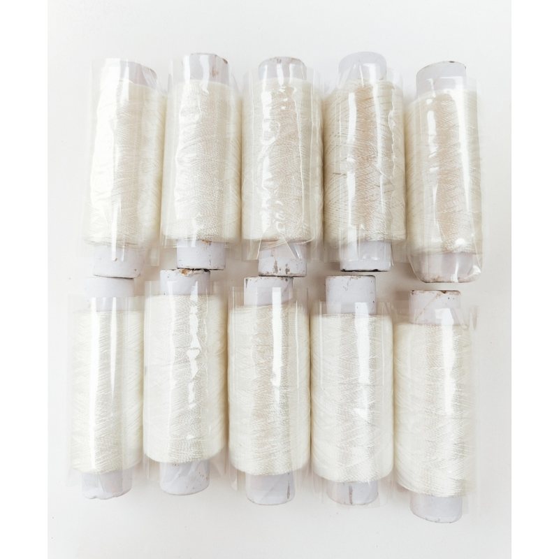 Нитка швейна армована № 40 біла Нитка швейна армована № 40 біла