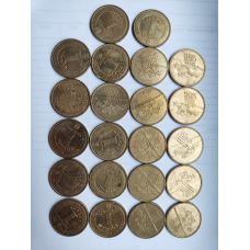 1 грн монета лот 2 шт 2004г