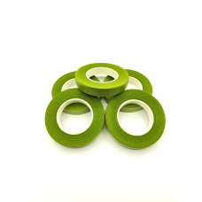 Флористична тейп стрічка 12мм зелена