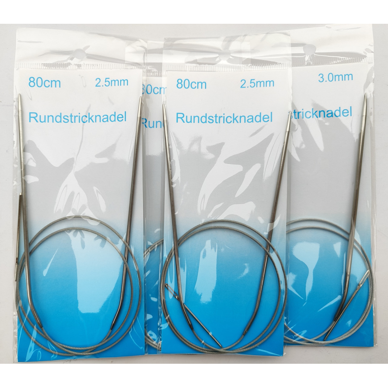 Спиці для в“язання на тросу 4.5 мм 80 см