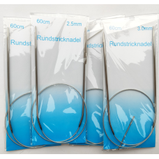 Спиці для в“язання на тросу 2.5 мм 60 см