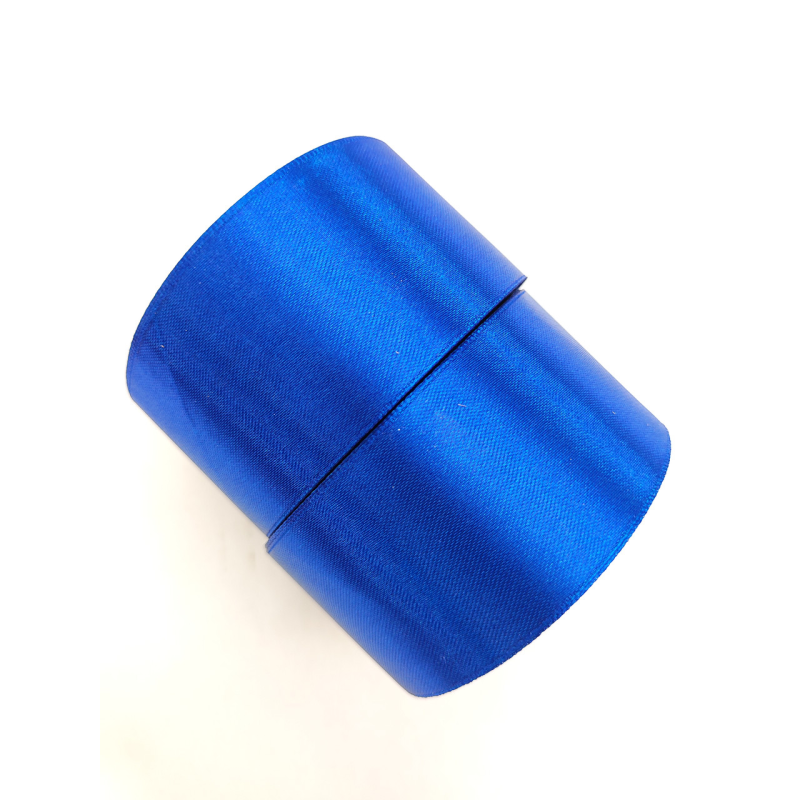 Атласна тасьма 5 см 33м електрик