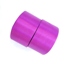 Атласна тасьма 5 см 33м бузковий