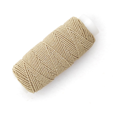Нитка гумка 1 мм бежева