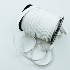 Резинка взуттєва 1 см біла