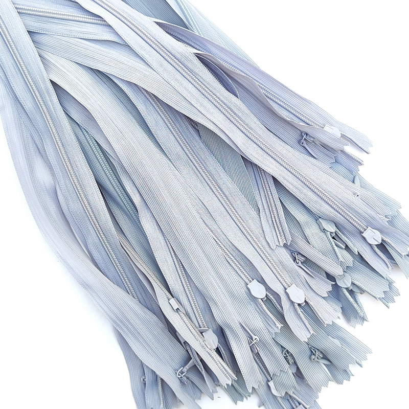 Блискавка потаємна 50 см L272 світло-сіро