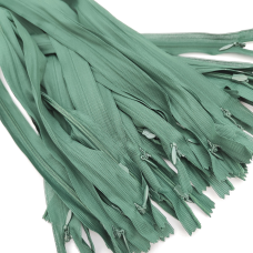 Блискавка потаємна 50 см 273 темно-зелена