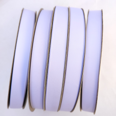 Репсова тасьма 1.5 см біла