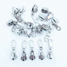 Бігунок металева блискавка№ 8  нікель