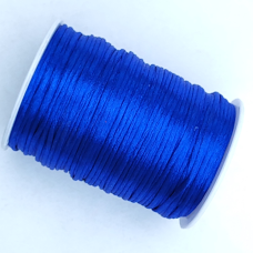 Атласний,сатиновий, шнур 2.5 мм 100м електрик