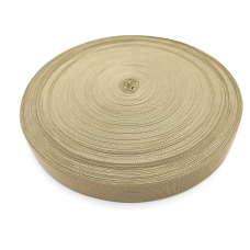 Тасьма окантувальна — лямівка 23 мм бежева темна