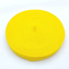 Тасьма окантувальна - лямовка  23 мм жовта