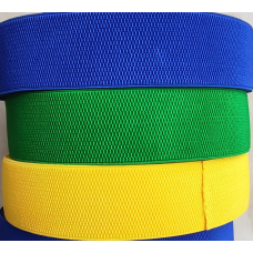 Резинка поясна  6 см жовта, зелена, синя