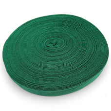 Тасьма окантувальна - Лямовка 23 мм щільна темно зелена
