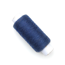 Нитка швейна  777 № 40 (300 ярдів) темно-синя