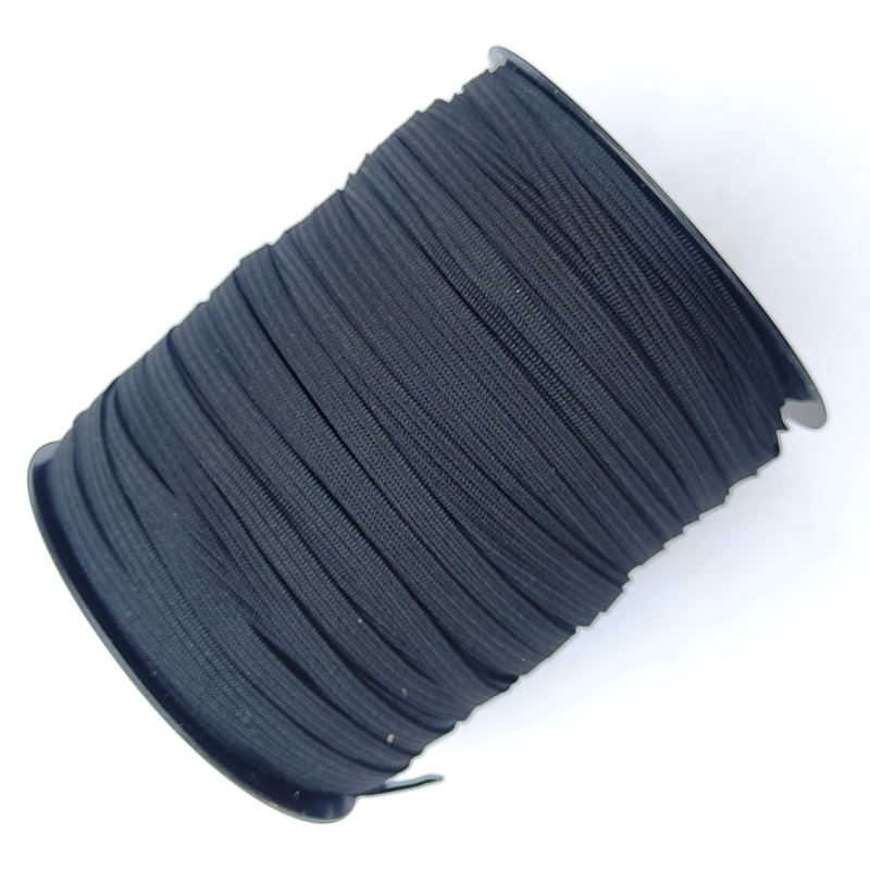 Резинка для одягу ,5 мм 100 м чорна