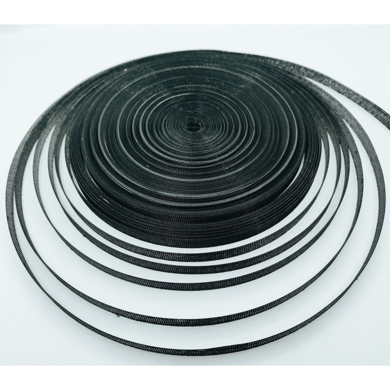 Регілін жорсткий корсетний 8 мм  чорна