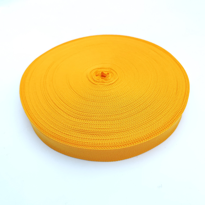 Тасьма окантувальна (лямівка) 18 мм жовта